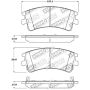 Stoptech 308.09570 Street Touring Brake Pads