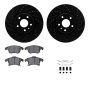 Dynamic Friction 8512-54175 Rotor Kit