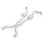 Stainless Works NVSBC3CB 62-67 Chevy Nova 3in Catback w/ X-Pipe Turbo Chambered Mufflers 3in Cores