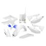 Cycra 1CYC-9320-42 17-21 Honda CRF250R-450R Powerflow Full Body Kit - White