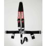 Racequip 713003 Black L & L V4pt Seat Belt