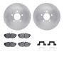 Dynamic Friction 6512-99047 Rotor Kit