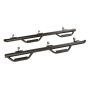 Rugged Ridge 11596.02 Spartan Nerf Bar Textured Black 07-18 Jeep Wrangler JKU 4 Door