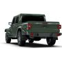 Rally Armor MF84-BLK-AGN Black Mud Flap/Army Green Logo