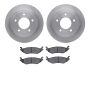 Dynamic Friction 6502-40444 Rotor Kit