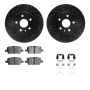 Dynamic Friction 8512-65027 Rotor Kit