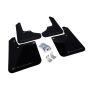 Rally Armor MF2-UR-BLK/GRY Black Mud Flap/Grey Logo