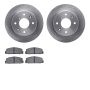 Dynamic Friction 6502-80109 Rotor Kit