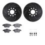 Dynamic Friction 8512-74054 Rotor Kit