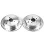PowerStop JBR1365XPR PowerStop Evolution Performance Drilled, Slotted & Plated Brake Rotor Pair