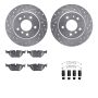 Dynamic Friction 7512-31023 Rotor Kit