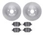 Dynamic Friction 6502-76260 Rotor Kit