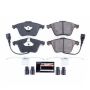 PowerStop Z23-915C PowerStop - Z23 Daily Driver Carbon-Fiber Ceramic Brake Pads with Hardware Kit