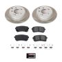PowerStop SC7505 Semi-Coated Rotor and Low-Dust Ceramic Brake Pad Kit