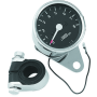 Bikers Choice 493316 Big Twin & XL Mechanical Custom Mini Tachometer Black Face 8000 Rpm 2 1/2 Inch