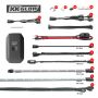 XKGLOW XK-UTV-STA XK Glow Million Color XKCHROME App Controlled Offroad UTV Kit 2x24In Tube + 10x12In Tube + 16xPods