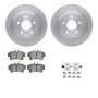 Dynamic Friction 6512-55150 Rotor Kit
