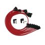MOROSO MOR52043 Ultra Plug Wire Set BBC Under V/C Red
