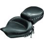 Mustang Motorcycle 75405 Mustang 91-05 Harley Dyna Wide Touring 1PC Seat w/Studs - Black