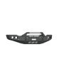 Road Armor 2202F3B 20-22 GMC 2500/3500 Stealth Front Winch Bumper Sheet Metal Pre-Runner Guard - Black