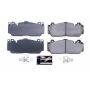 PowerStop Z23-1648 PowerStop - Z23 Daily Driver Carbon-Fiber Ceramic Brake Pads with Hardware Kit