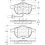 Stoptech 309.08400 Performance Brake Pads