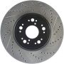Stoptech 127.44107L 95-00 Lexus LS 400 Left Front Slotted & Drilled Rotor