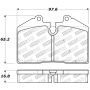 StopTech Performance Pad
