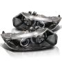 SPYDER 5010780 Projector Headlights - LED Halo - Black