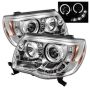 SPYDER 5011923 Projector Headlights - LED Halo - Chrome
