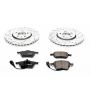PowerStop K898 Z23 Daily Driver Carbon-Fiber Ceramic Brake Pad and Drilled & Slotted Rotor Kit