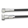 LOKAR LOKSP-1500U Speedometer Cable Kit U-Cut-To-Fit Black