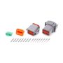 QUICKCAR RACING PRODUCTS QRP71-382 Plug Deutsch 8 Pin Receptacle