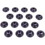 PAC RACING SPRINGS PACPAC-R315-16 1.475 Steel C/M Valve Spring Retainers - 10 Dg