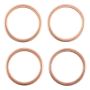Vertex Pistons 823025 Vertex Gaskets 98-02 Kawasaki ZX600 (ZX-6R) Exhaust Gasket Kit