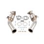 AMS AMS.53.05.0001-2 Performance VR30DDTT Street Lower Downpipes w/GESI Catalytic Converter