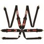 Racequip 854004 Black FIA CAMLOCK 6pt Pull Up Lap FHR
