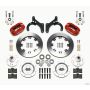 Wilwood 140-12459-R Forged Dynalite Front Kit 12.19in Red 59-64 Chevy Impala / 63-64 Corvette