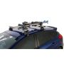 Rhino-Rack Universal Ski Carrier - Fits 2 Pairs of Skis - Black