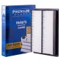 PRONTO FILTERS PA4675 | Fits 2019-13 Nissan Sentra, 2017-1997 Tsuru, 2013-08 Rogue, 2015-14 Rogue Select, 2017-11 Juke, 2023-16 INFINITI Q50, 2012-08 FX35, 2022-17 Q60, 2018-14 QX70| PG Air Filter