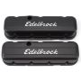 EDELBROCK EDE4683 Signature Series Valve Covers - BBC Tall Black