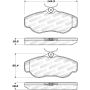 Stoptech 308.06760 Street Brake Pads