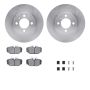Dynamic Friction 6512-31196 Rotor Kit
