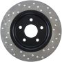 Stoptech 128.39039R Drilled Sport Brake Rotor