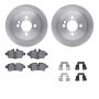 Dynamic Friction 6512-32038 Rotor Kit