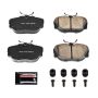 PowerStop Z23-493 PowerStop - Z23 Daily Driver Carbon-Fiber Ceramic Brake Pads with Hardware Kit