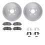 Dynamic Friction 6512-13183 Rotor Kit