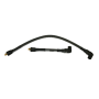 Moroso 28311 80-84 H-D FL / H-D 84-99 FLST / 91-98 H-D FXD Sleeved Ultra 40 Wire Set - Black