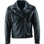 Kuryakyn 094371 Leather By River Road Ironclad Classic Leather Jacket Black - Large