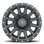 ICON 2018908055SB Compression HD 18x9 8x165.1 12mm Offset 5.5in BS - Satin Black Wheel